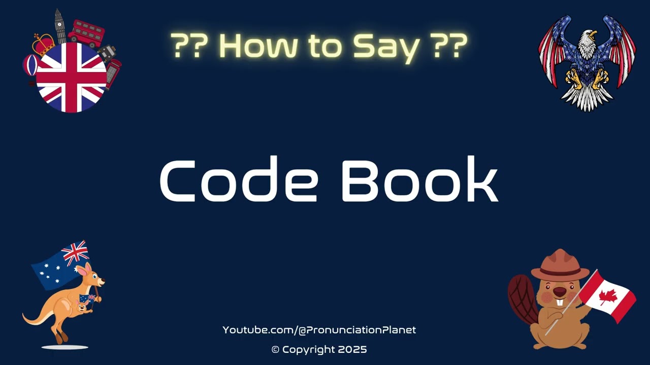 📖 💻 How to Pronounce Code Book? (CORRECTLY) | Pronunciation Planet