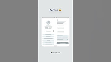 Wireframe to Visual Interface  #figma #shortvideo #beforeandafter  #smartphone #appdesign  #tech