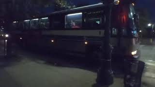 NYCT Regional Bus: 2002 MCI D4500 2868 SIM7 Express Bus @ North Moore/West Streets