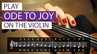 Play Ode to Joy on the violin [PLAY ALONG]