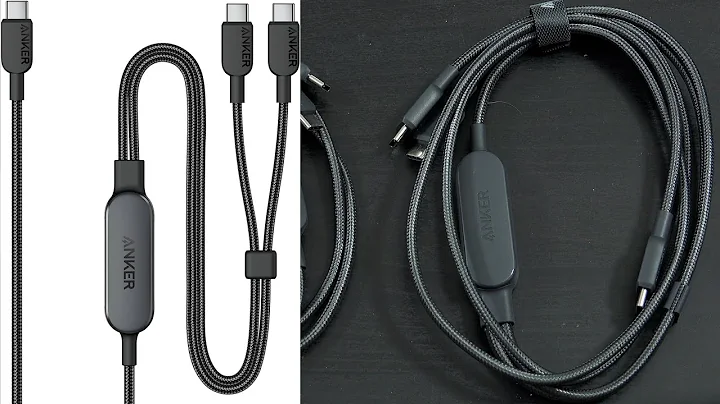 Anker USB C Cable, 4 ft 2-in-1 USB C to USB C Cable 140W Max