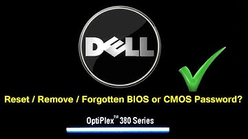 How to reset forgotten / incorrect bios password | dell optiplex 380