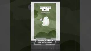 how I animate in Moho | ghost edition #cuteghost #animation #digitalart #howtodraw @mohoanimation