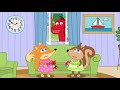 Fox Family and Friends cartoon for kids #731