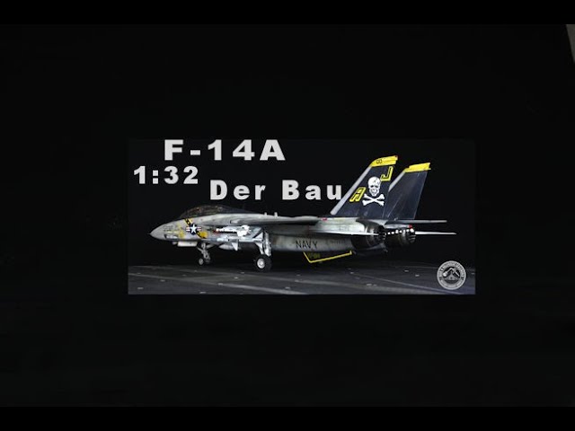 Modellbau Airbrush Lackierung F-14A Tomcat Trumpeter 1:32 - YouTube
