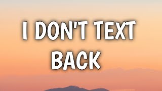 Nba youngboy - I don't text back ( Lyrics ) Ft. yeat