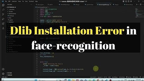 Dlib installation error | How to install dlib in python 11,10,9,8,7..| Dlib library Installation