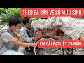 Người cha bán vé số cầu con gái 29 tuổi bị bại liệt “ra đi” trước mình, nghe mà xót!!!