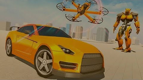Drone Robot Car Transforming Game - Car Robot Games #1 - Android Gameplay