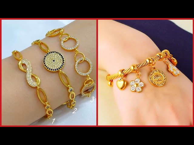 Buy Gold Bracelets - Latest & Trendy Bracelets Designs Online