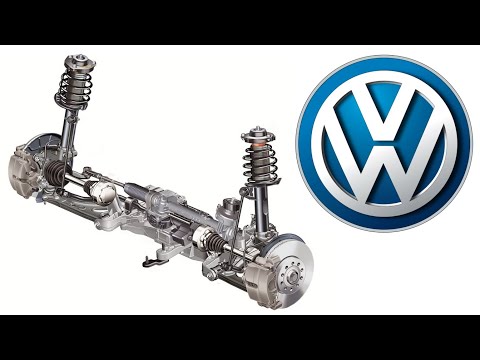 VW Jetta 6 - Замена передней стойки, пружины, опоры и опорного подшипника