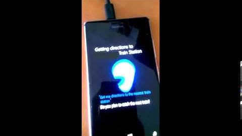 Cortana & HERE Maps on Windows Phone 8.1. Concept video