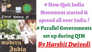 (V125) (Quit India Movement starts - Leaders, Spread 