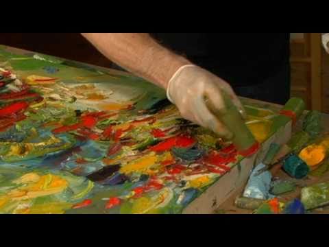 Painting Techniques with Sennelier Oil Sticks