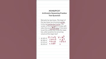 ASVAB/PiCAT Arithmetic Reasoning Practice Test Q: Volume #acetheasvab with #grammarhero #afqt