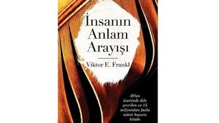 İNSANIN ANLAM ARAYIŞI (2) - Viktor E. Frankl - sesli kitap dinle