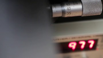 Single photon interference experiment: Lamp intensity knob at full maximum