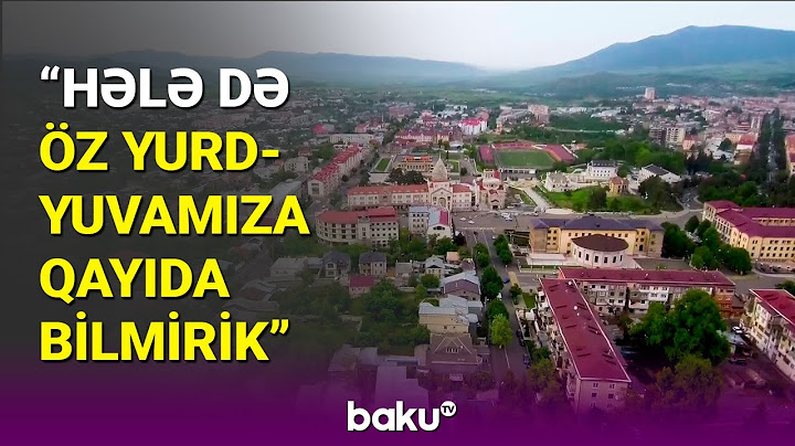 Keçmiş məcburi köçkünlərdən dünyaya çağırış