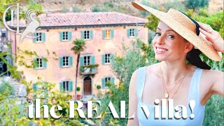 UNDER THE TUSCAN SUN!!  A tour of Cortona and a hike to the author's villa!