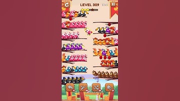 Bird Sort 2: Color Puzzle Level 309 #games #gaming #gameplay