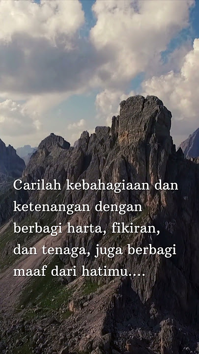 Kata-Kata Motivasi I Sebuah Motivasi - Kekuatan Berbagi / Sedekah