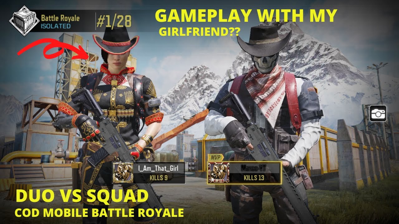 Last Gameplay At Season 6 with my girlfriend | Call Of Duty Mobile ...