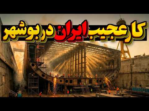 راز هیولای 113 000 تنی ایران که انحصار جهانی رو درهم شکست اولین رقابت ایران با کره و ژاپن