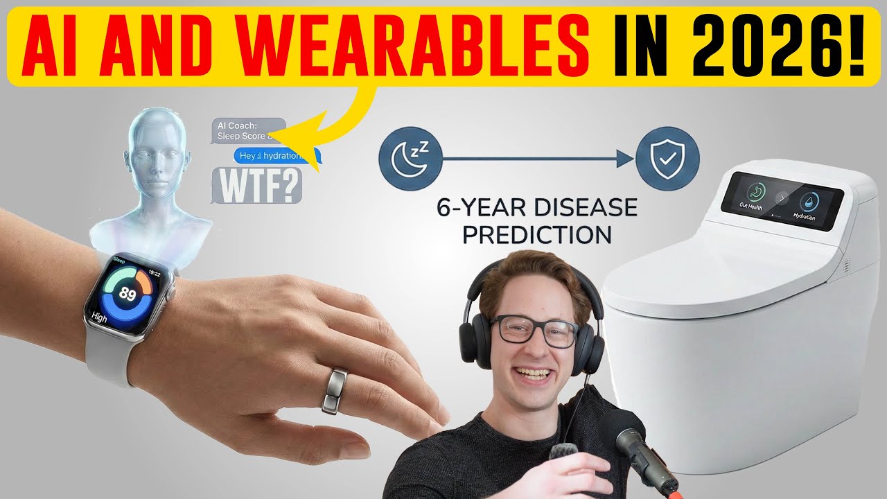 Wearable AI Health Coaches, AI Predicts 130 Diseases from Sleep? The Future of Wearables (Episode 8)