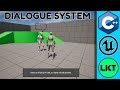 Create a Dialogue System in Unreal Engine C++