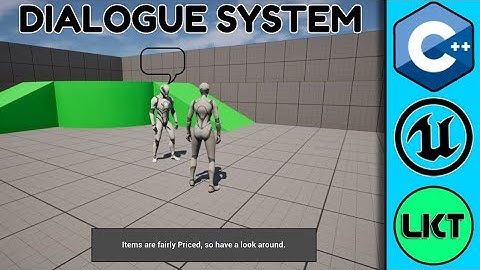 Create a Dialogue System in Unreal Engine C++
