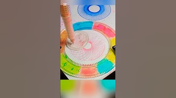 33TH. Spirograph i like the Most #spirograph #art #2025