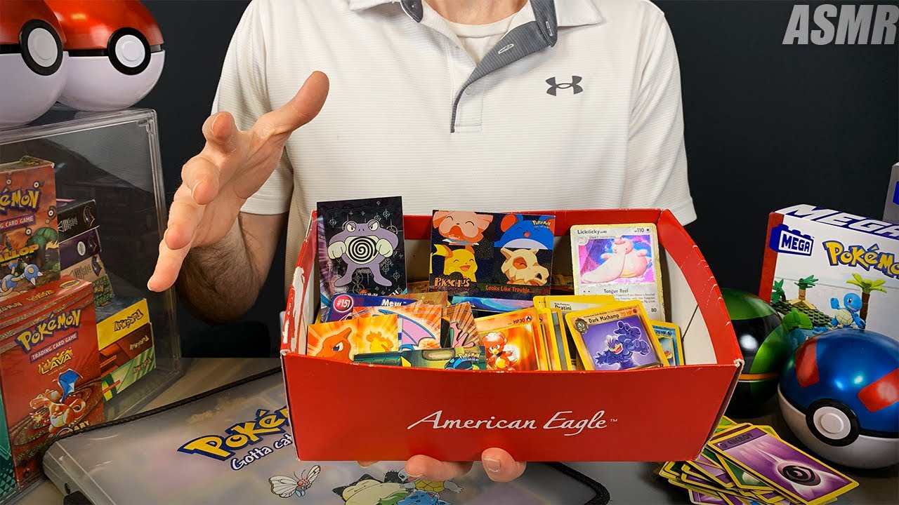[ASMR] Selling Your Old Pokemon Card Collection Roleplay | Soft Spoken, Rambling