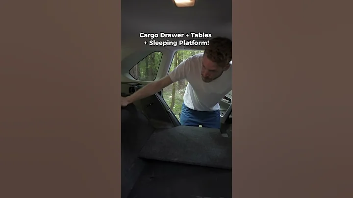 Boost your Toyota RAV4 (2019+) trips! Cargo Drawer+Tables+Sleeping Platform #rav4 #camping #overland