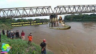 Cerita Seorang Pria Melihat Ratu Ular Bermahkota Penunggu Sungai Bengawan Solo Bikin Gempar Warga!!