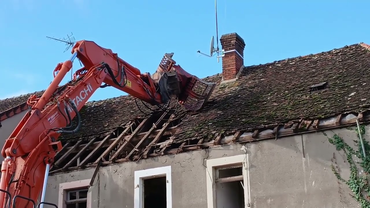 Démolition N° 1 ; Ent. Cordier à Branges 71 .  Du 12-11-2024 .