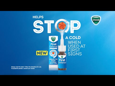 New VICKS First Defence – How it works