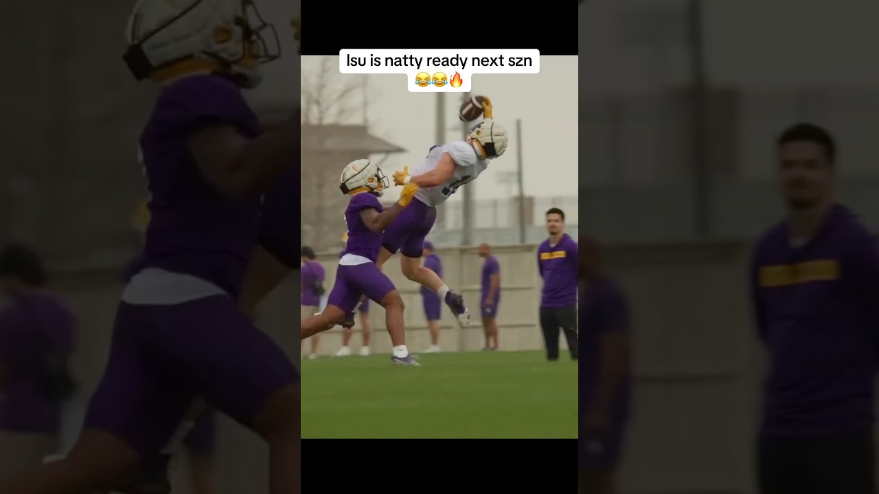 LSU lookin DIRTY in Spring Practice👀❗️ 