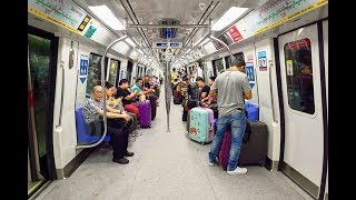 Singapore MRT: Yishun to Yio Chu Kang - 20190208