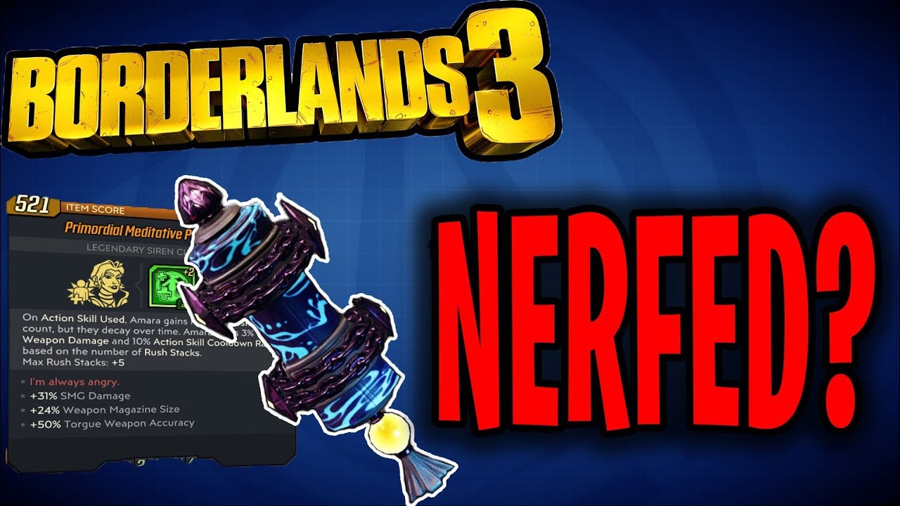 Phasezerker Class Mod Was Not Nerfed Explaining How It Works Borderlands 3 Youtube