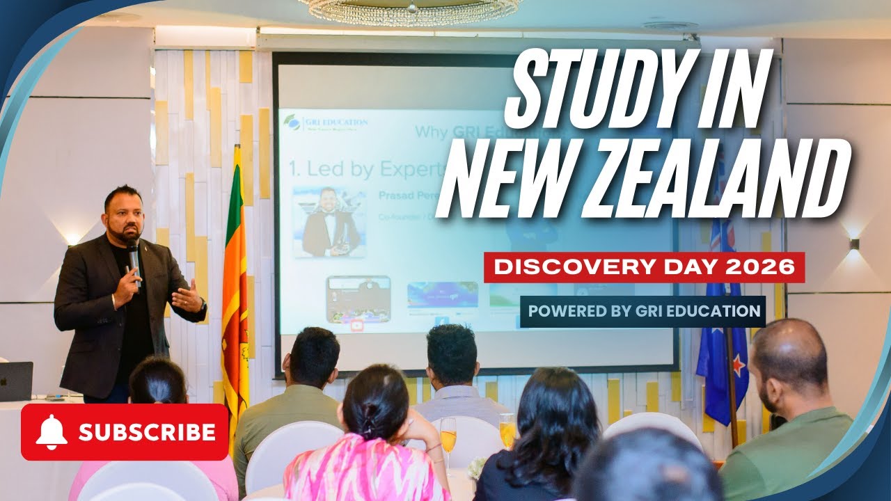 Ada Derana Midday Prime News Features GRI Education’s Study in New Zealand Event !