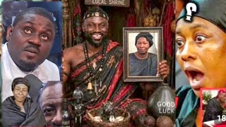 😲CURSED ON THE PRESENTER WHO PUT AKOSUA SERWAA'S PICTURE ON JUJU PALACE😳ROMAN FATHER IS VERY WICKED😭