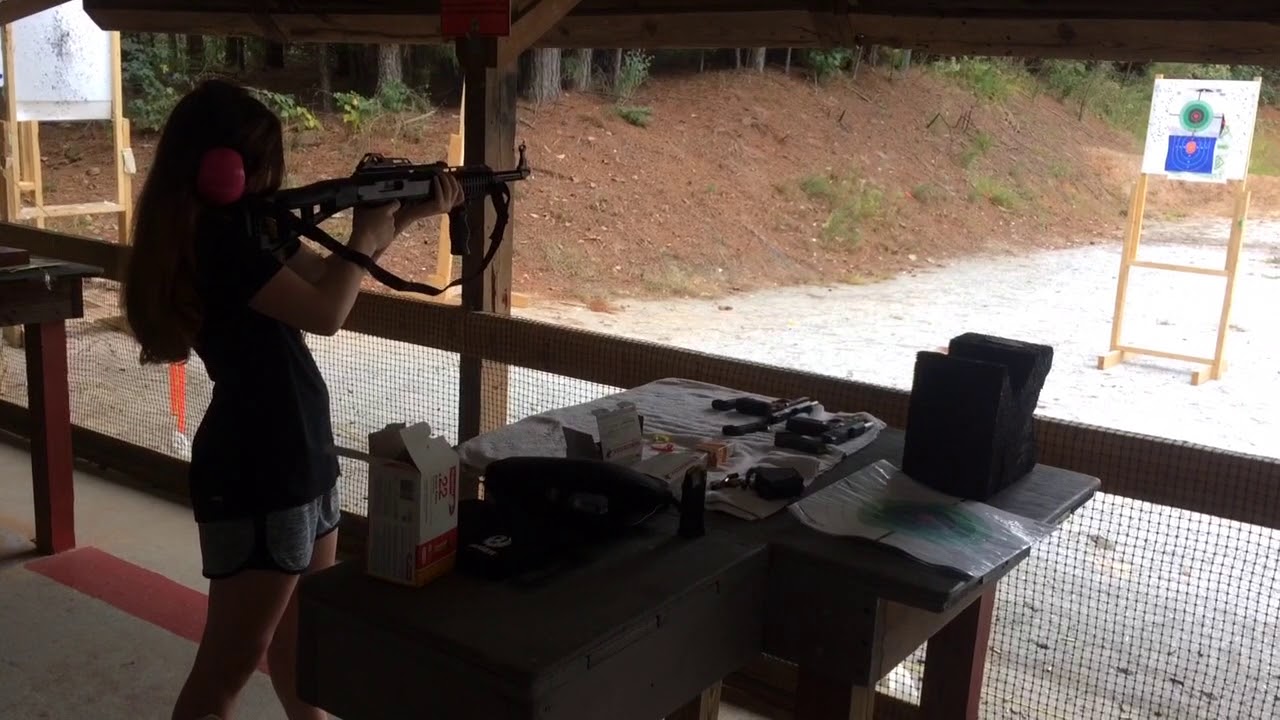Wilson Shoals WMA gun range Hi Point 995ts YouTube
