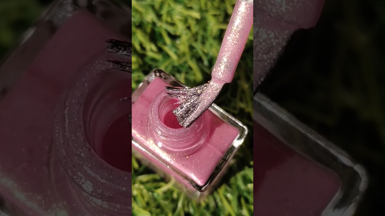 Kay Beauty Nail Nourish Glitter Pastel Nail Enamel Polish||Gazing Violet|