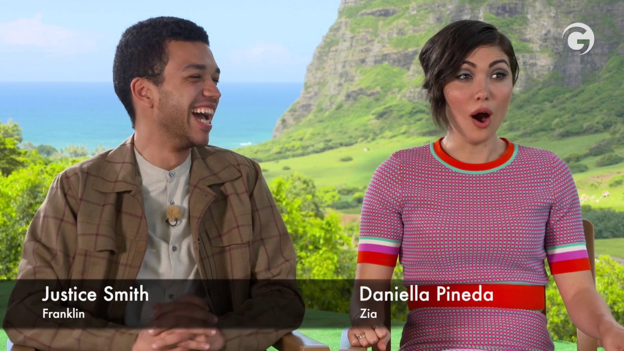 Jurassic World: Fallen Kingdom Interviews: Nasty Woman Daniella Pineda & Justice Smith