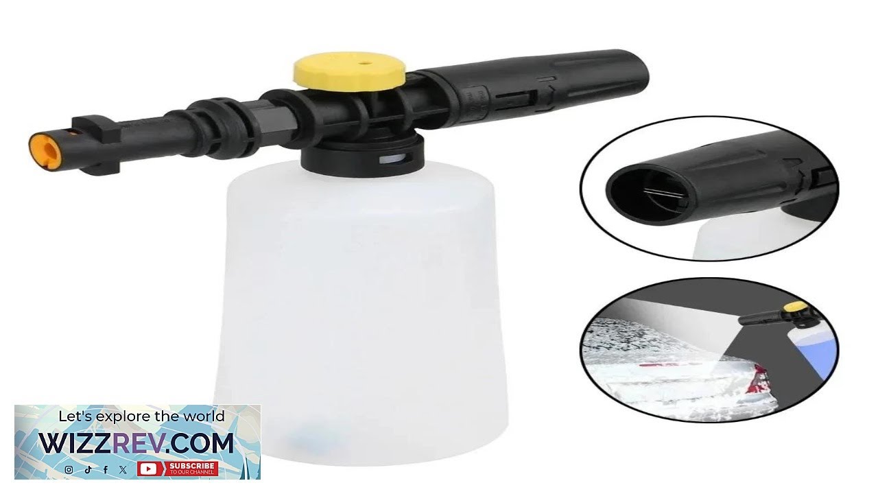 750ML Snow Foam Lance Car Soap Foam Generator High Pressure Washers