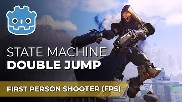 E14 - Double Jump // Make An FPS in Godot 4