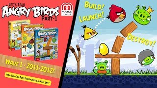 Let's Talk Mattel Games! (Part-1) - Angry Birds Merchandise Videos!