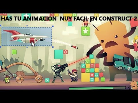 COMO crear: 🚀TU ANIMACIÓN muy FÁCIL 2020😱 tutorial construct 2 - YouTube