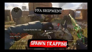 HOW TO SPAWN TRAP BETTER IN SHIPMENT IN COD WW2