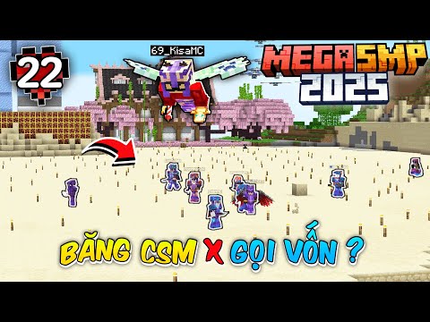 Minecraft MEGA SMP 2025 Tập 22: Kế Hoạch BĂNG CƯỚP SA MẠC Thành Công, BCSM Ở Thế Chủ Động ?!!
